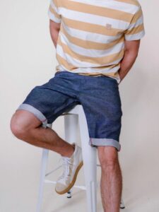 1083 - short en jean pour homme