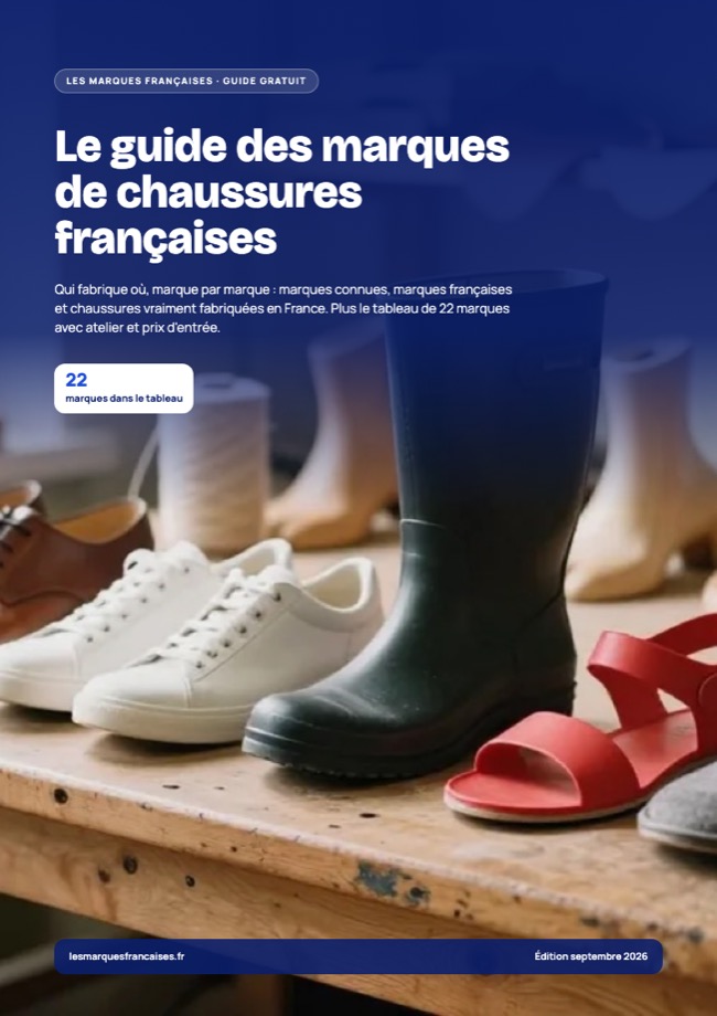 Couverture : Le guide des marques de chaussures françaises