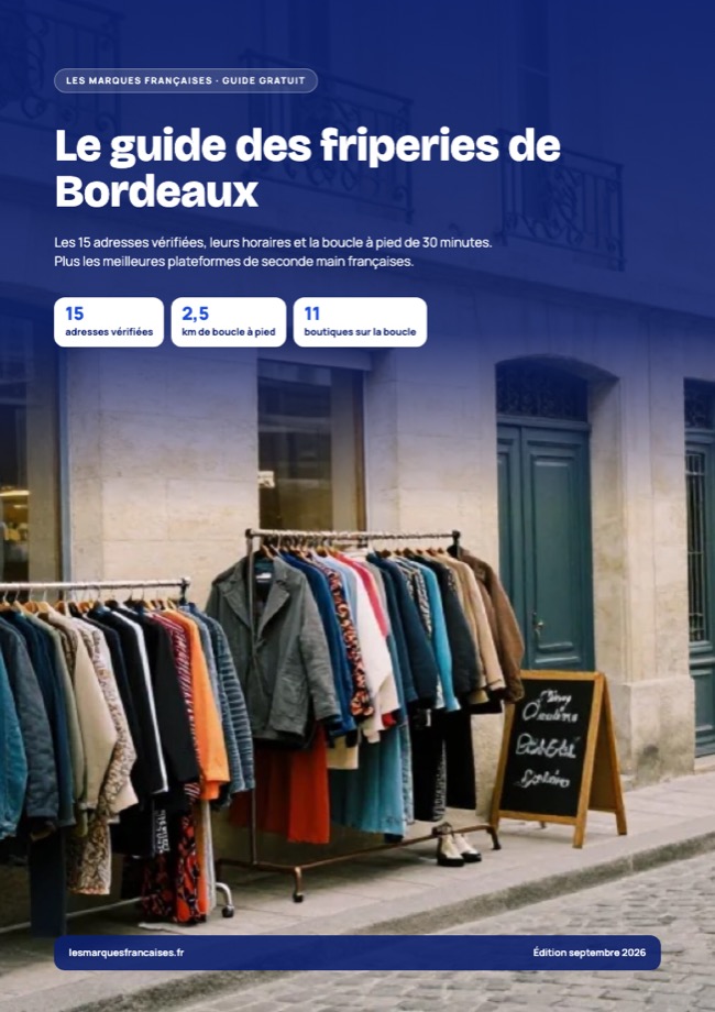 Couverture : Le guide des friperies de Bordeaux