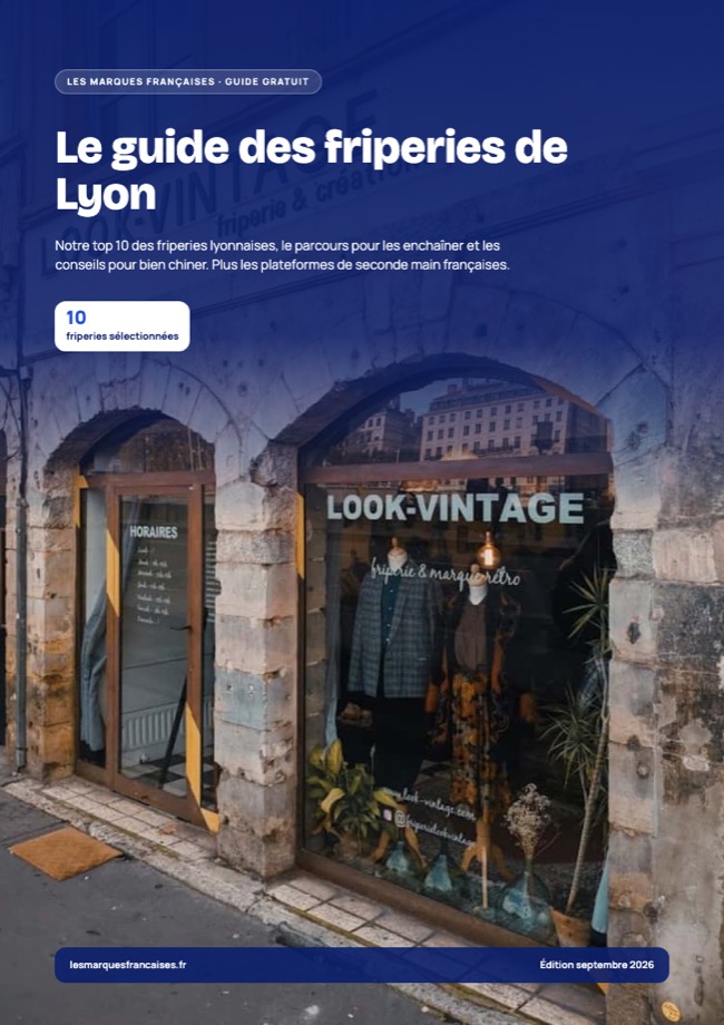 Couverture : Le guide des friperies de Lyon