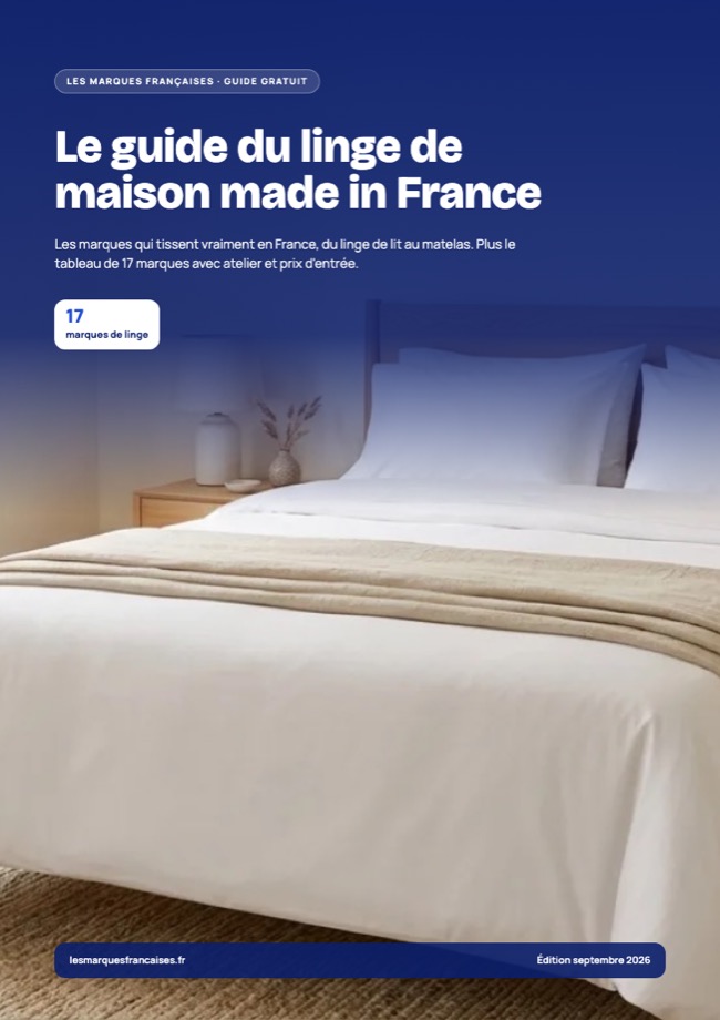 Couverture : Le guide du linge de maison made in France