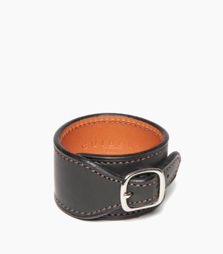 Bracelet de force Novonappa noir — Guibert Paris, fait main dans l'atelier Guibert