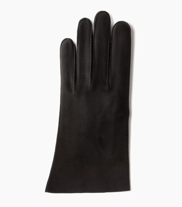 Gants Saumur homme tout cuir noir — Guibert Paris, ganté à Millau (Aveyron)