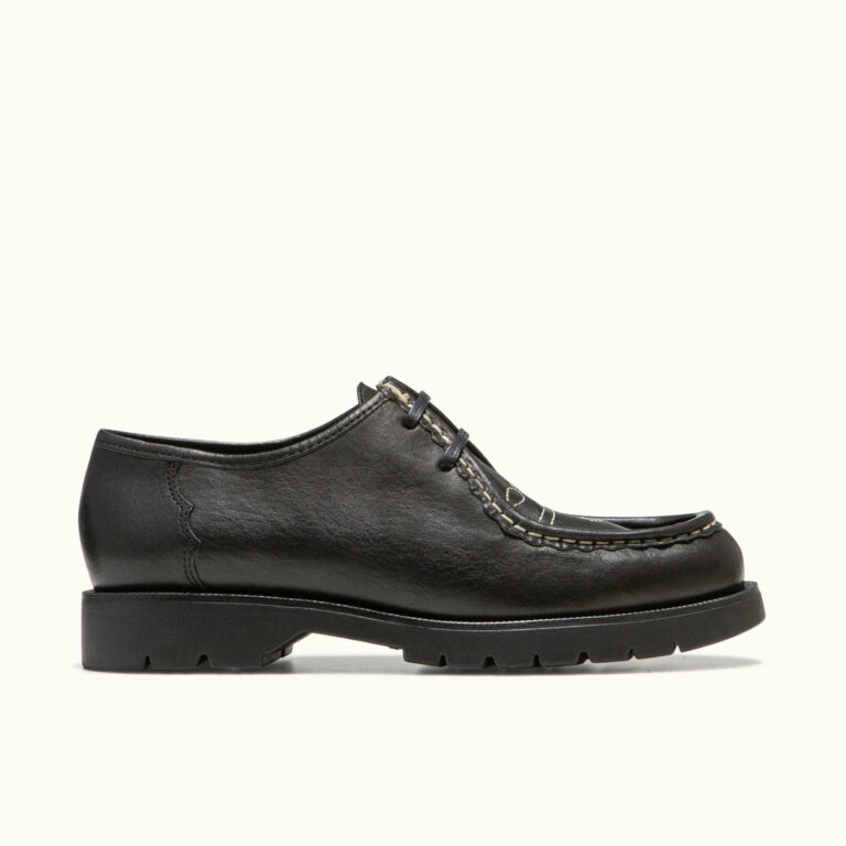 Derbies Padror FLK noir — KLEMAN, fabriqué à La Romagne (49)