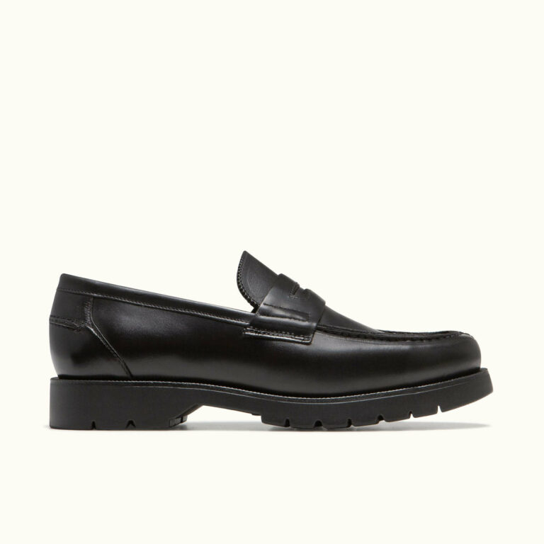 Mocassins Cotteur 2 noir — KLEMAN, fabriqué à La Romagne (49)